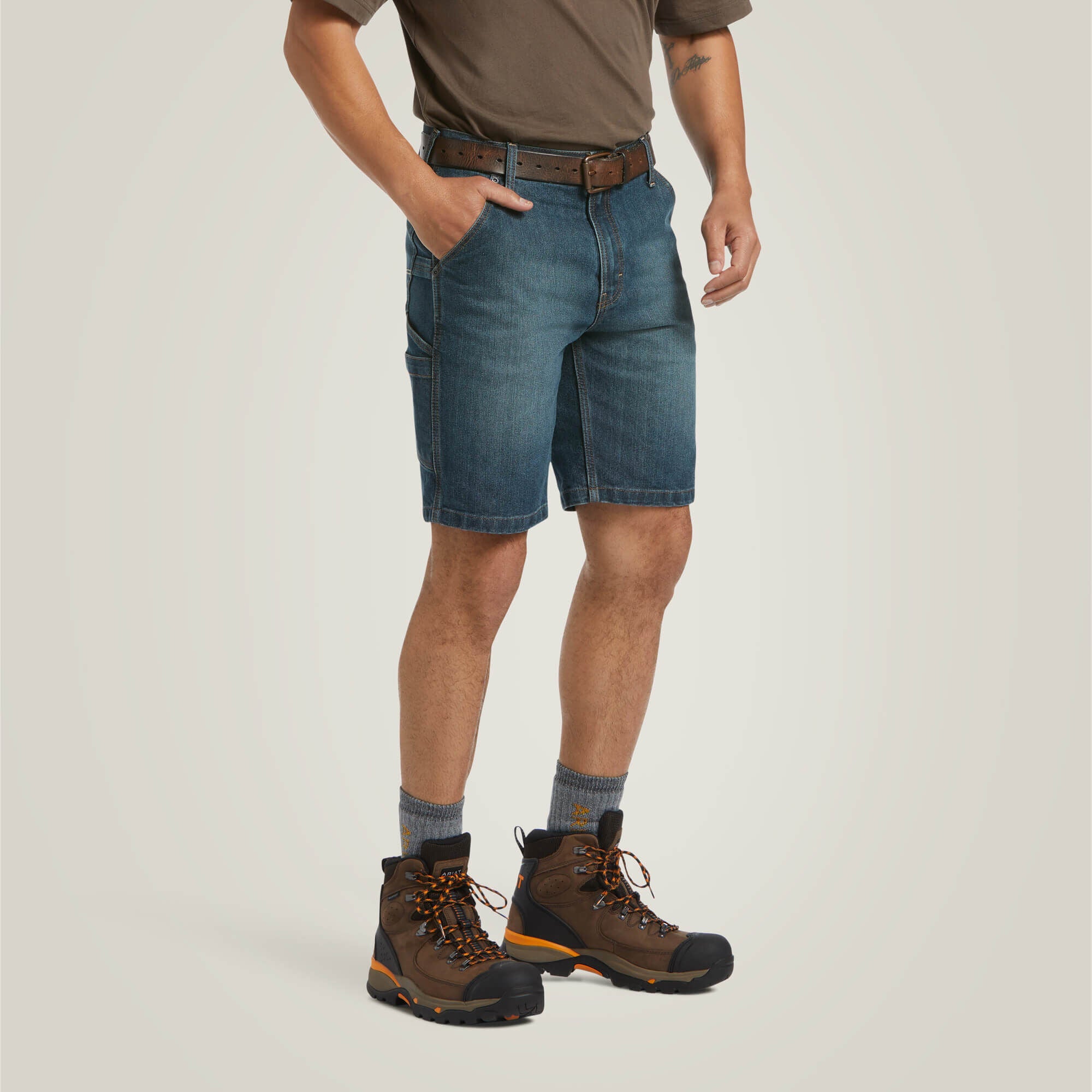 Ariat Rebar DuraStretch Denim Utility Short Men