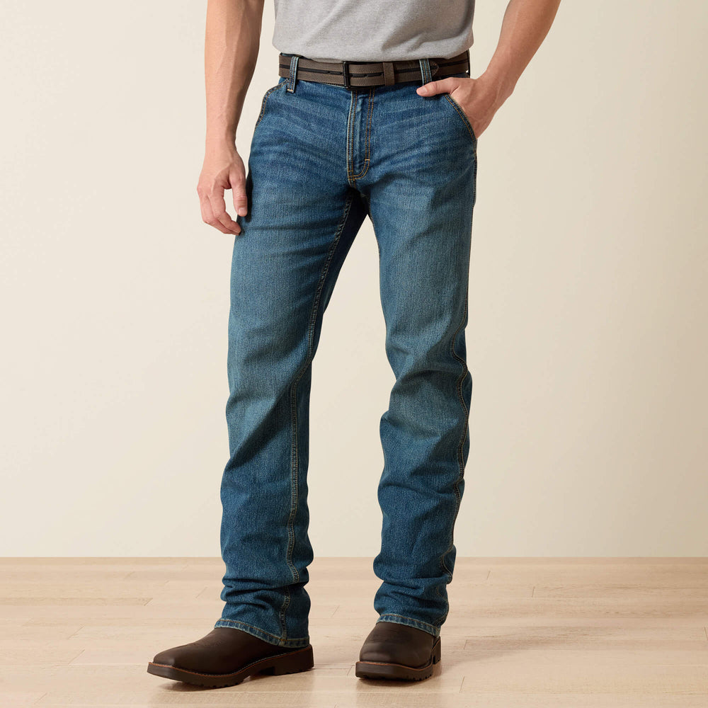 Ariat Rebar M4 Low Rise DuraStretch Workhorse Boot Cut Jean Men