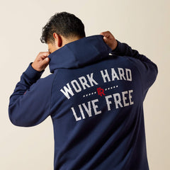 Ariat FR DuraStretch Work Hard Live Free Hoodie Men