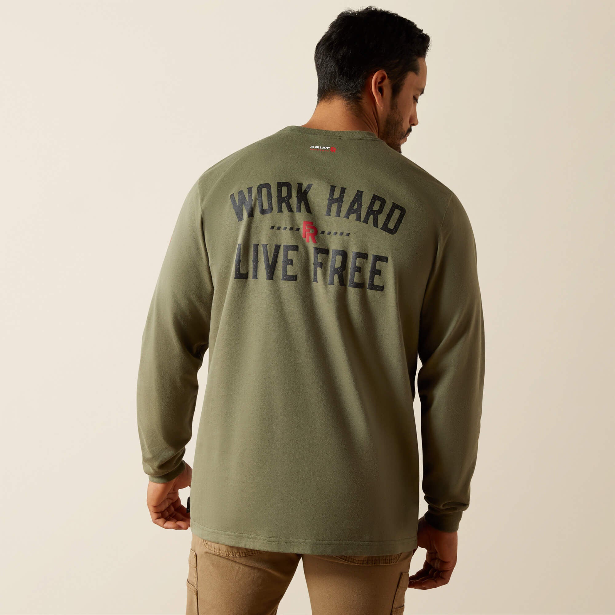 Ariat FR Work Hard Live Free T-Shirt Men