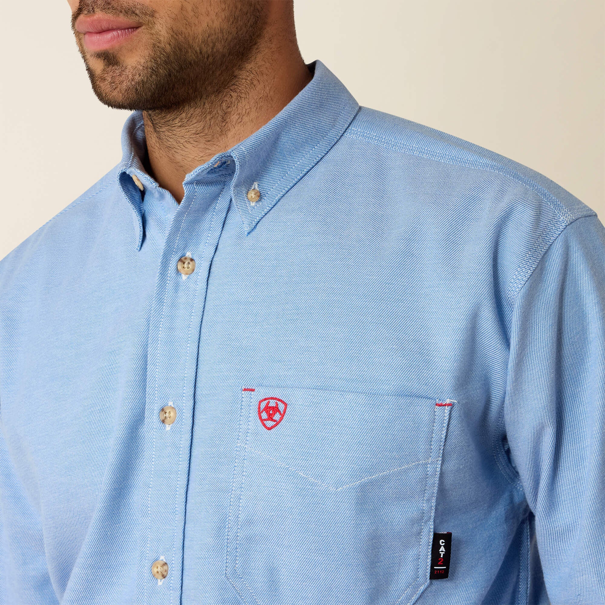 Ariat FR Solid Twill DuraStretch Work Shirt Men