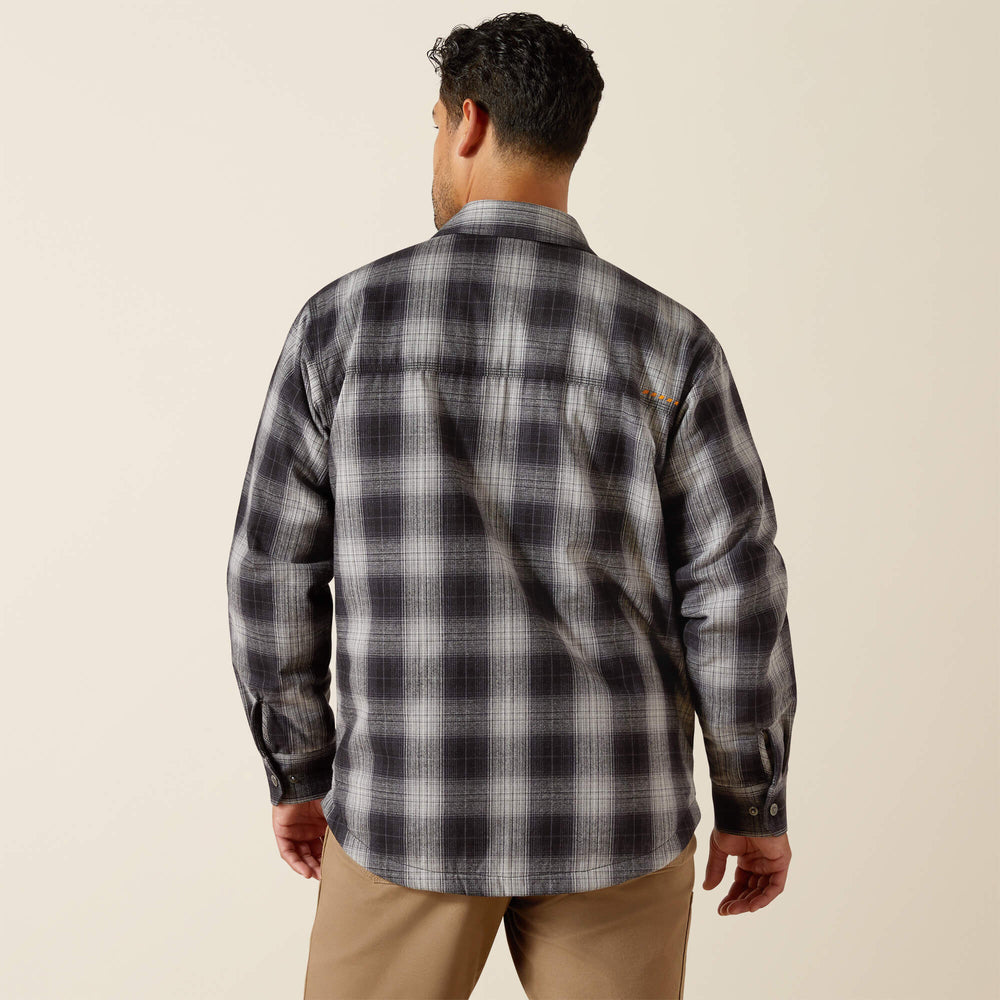 Ariat Rebar Flannel Insulated Shirt Jacket Men