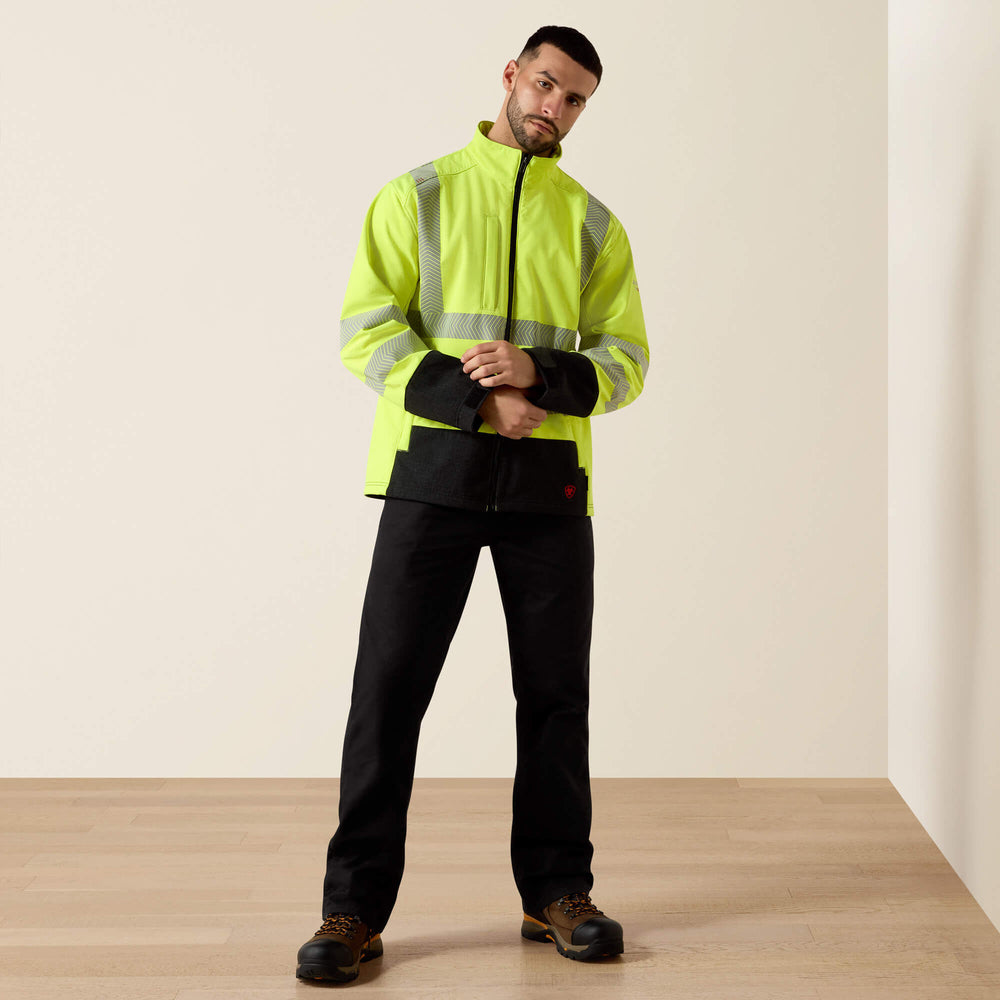 Ariat FR Vernon Hi-Vis Softshell Jacket Men