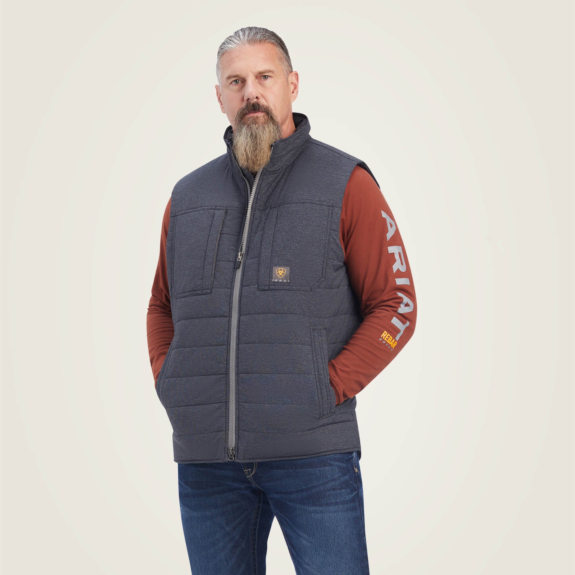 Ariat Rebar Valiant Ripstop Insulated Vest Men