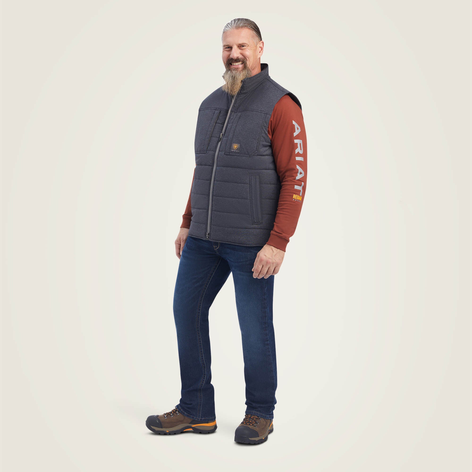 Ariat Rebar Valiant Ripstop Insulated Vest Men