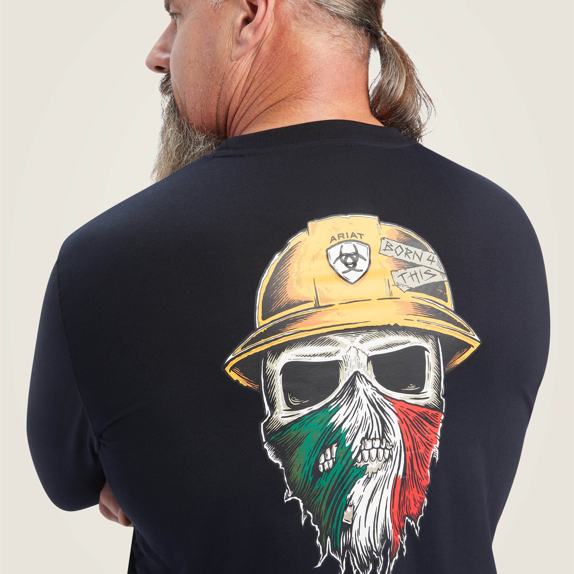 Ariat Rebar Workman Born For This T-Shirt Men