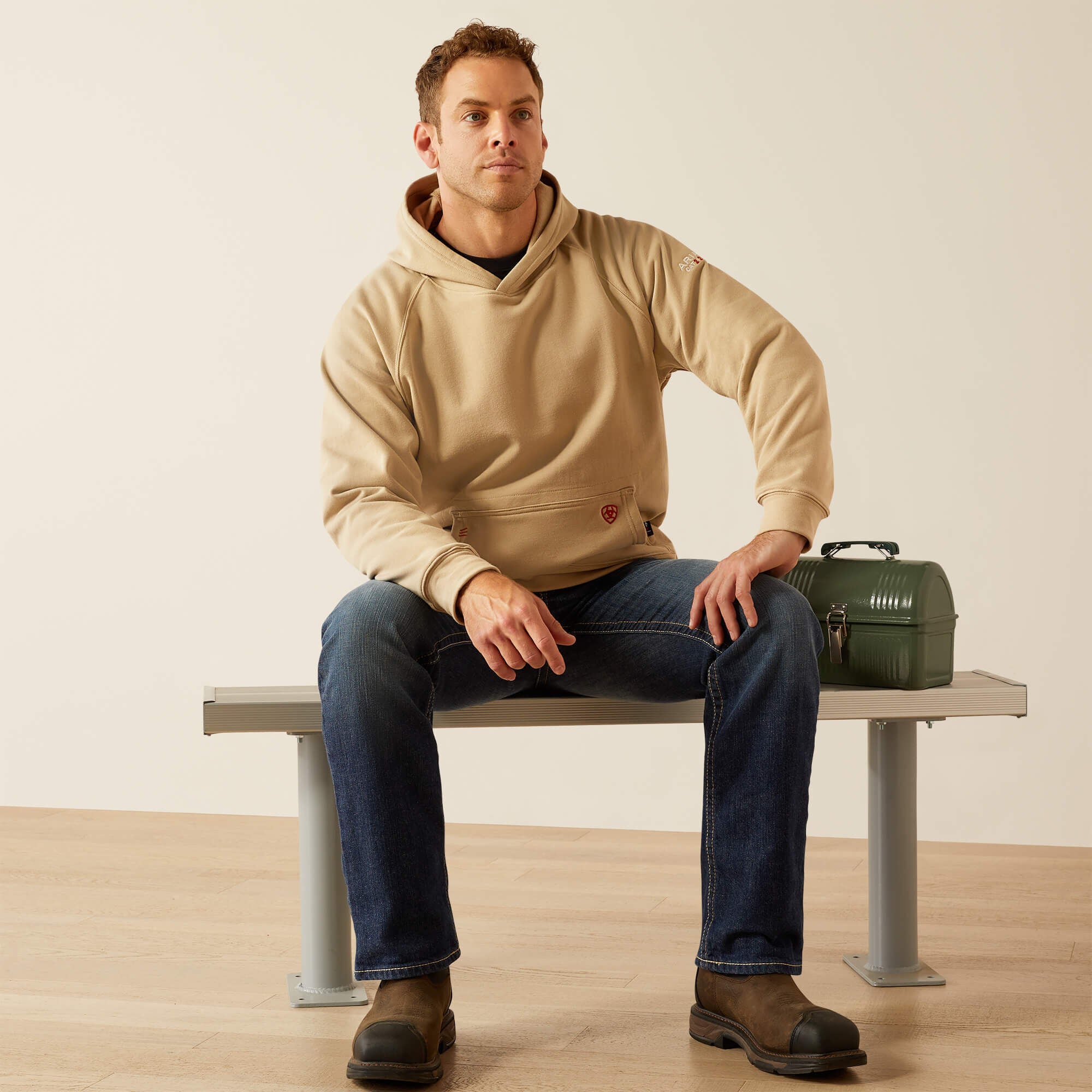 Ariat FR DuraStretch Work Hard Live Free Hoodie Men
