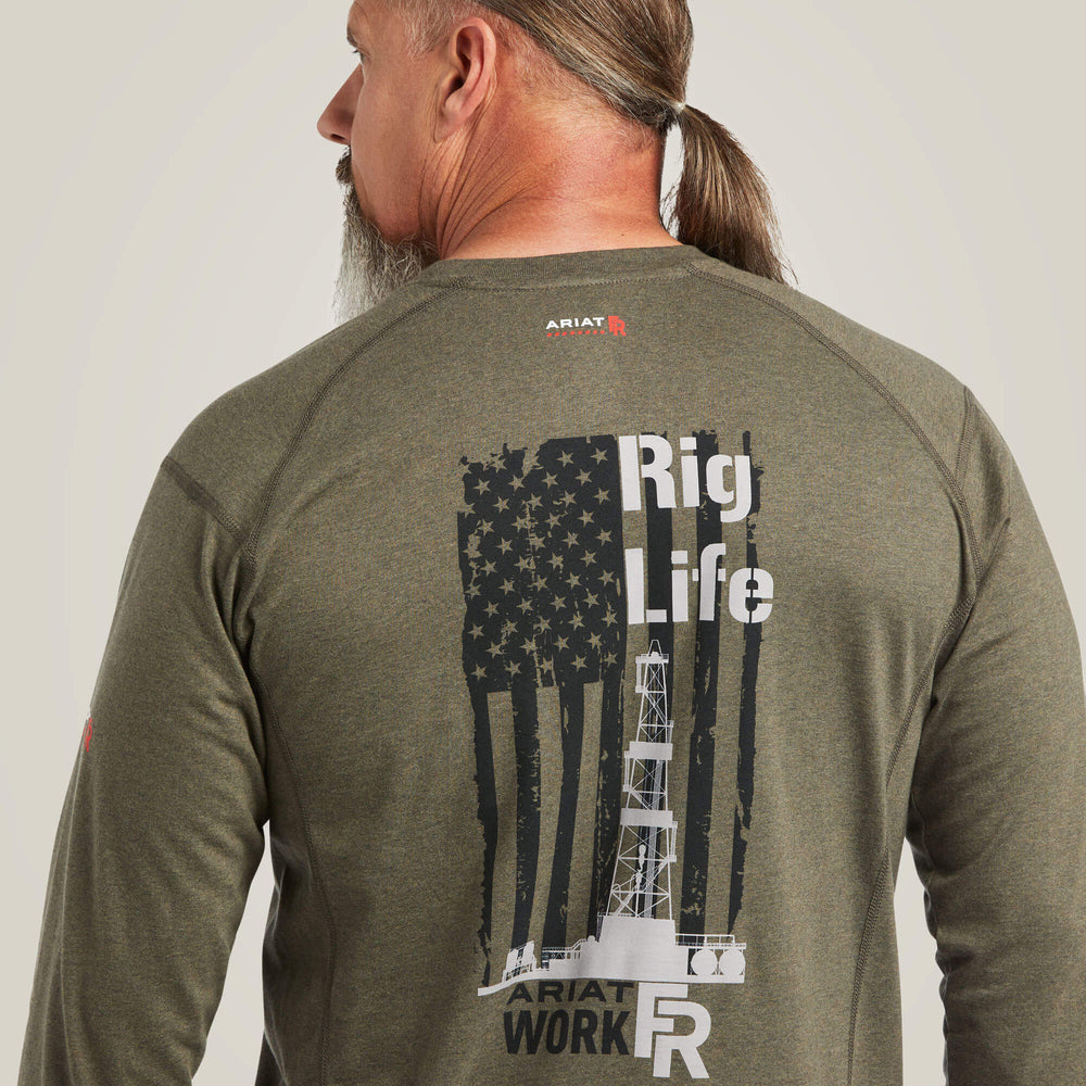 Ariat FR Air Rig Life Graphic T-Shirt Men