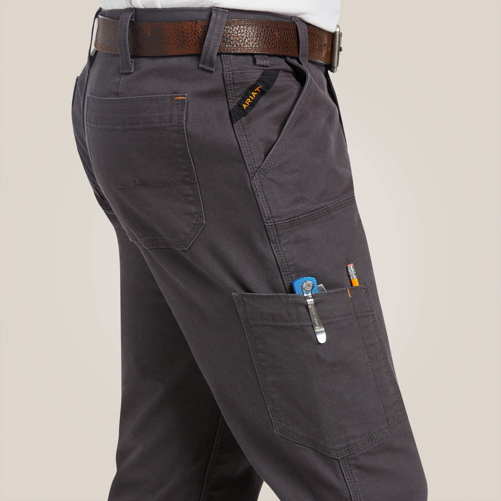Ariat Rebar M7 Slim DuraStretch Made Tough Double Front Straight Pant Men