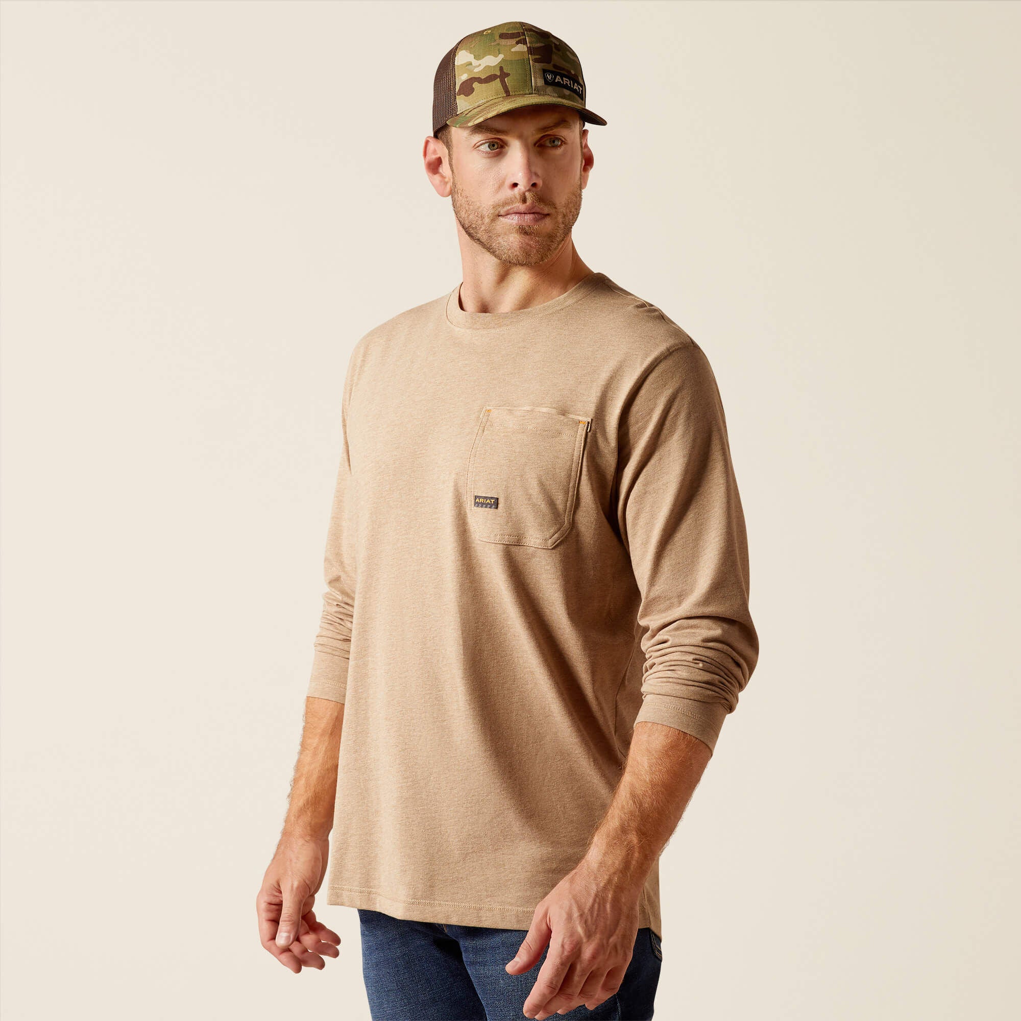 Ariat Rebar Workman Born For This T-Shirt Men