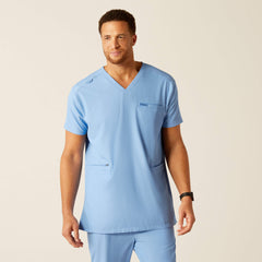 Ariat Derham 6 Pocket Scrub Top Men