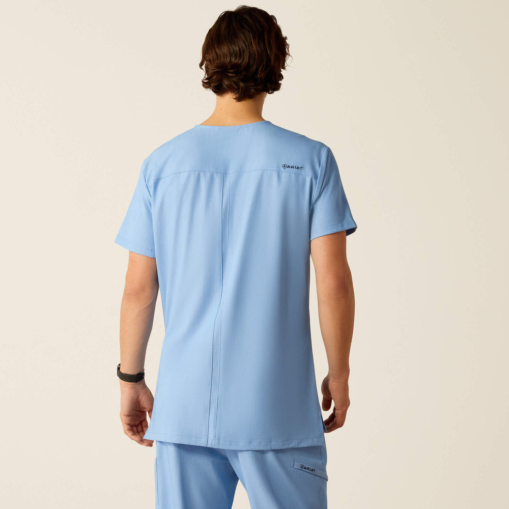 Ariat Derham 6 Pocket Scrub Top Men