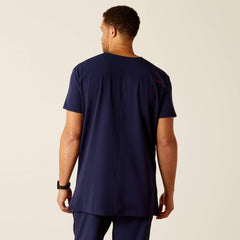 Ariat Derham 6 Pocket Scrub Top Men