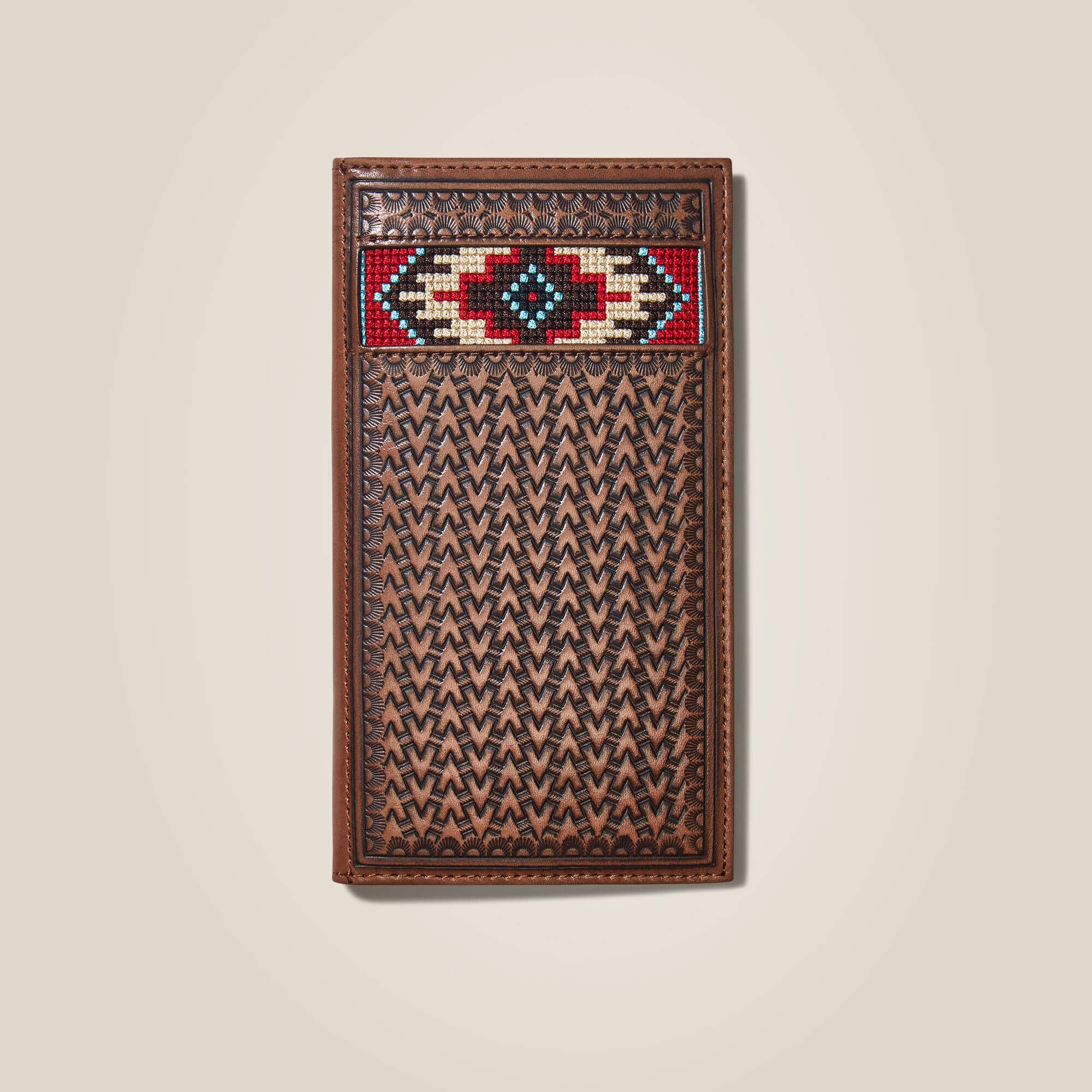 Ariat Rodeo Wallet Beaded Basketweave Men