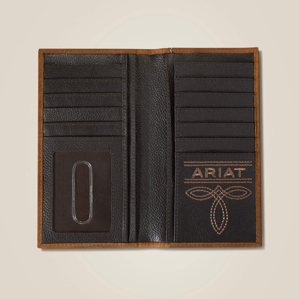 Ariat Flag Shield Rodeo Wallet Men