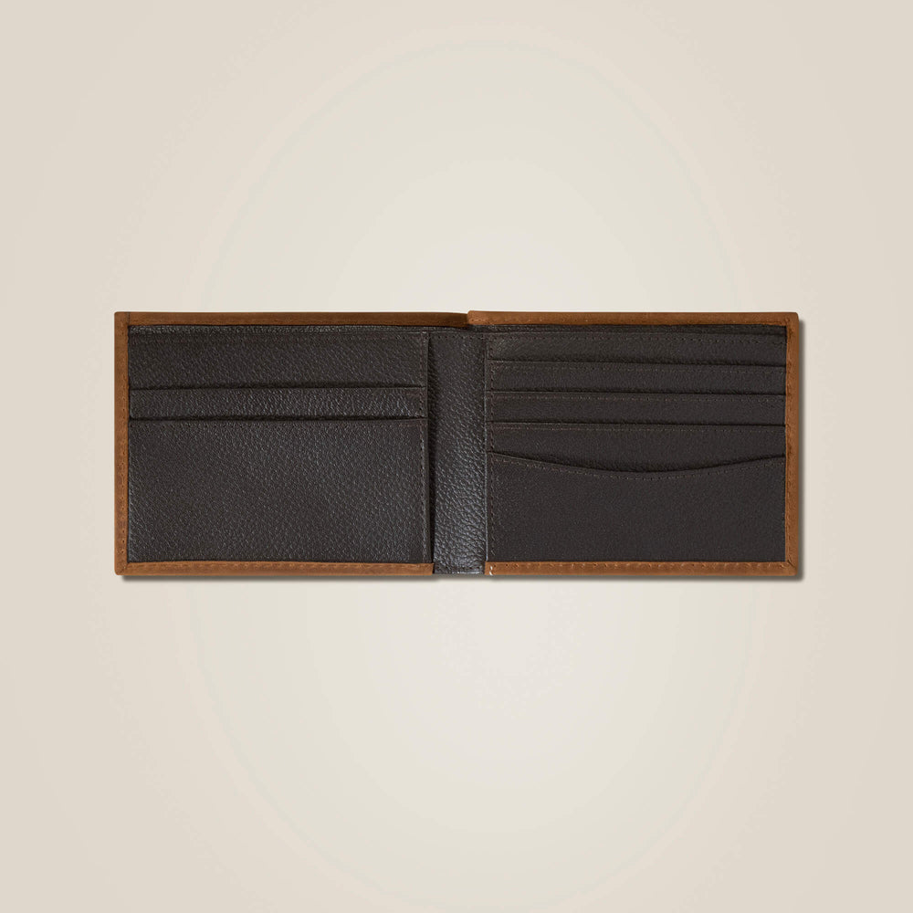 Ariat Flag Shield Bifold Wallet Men