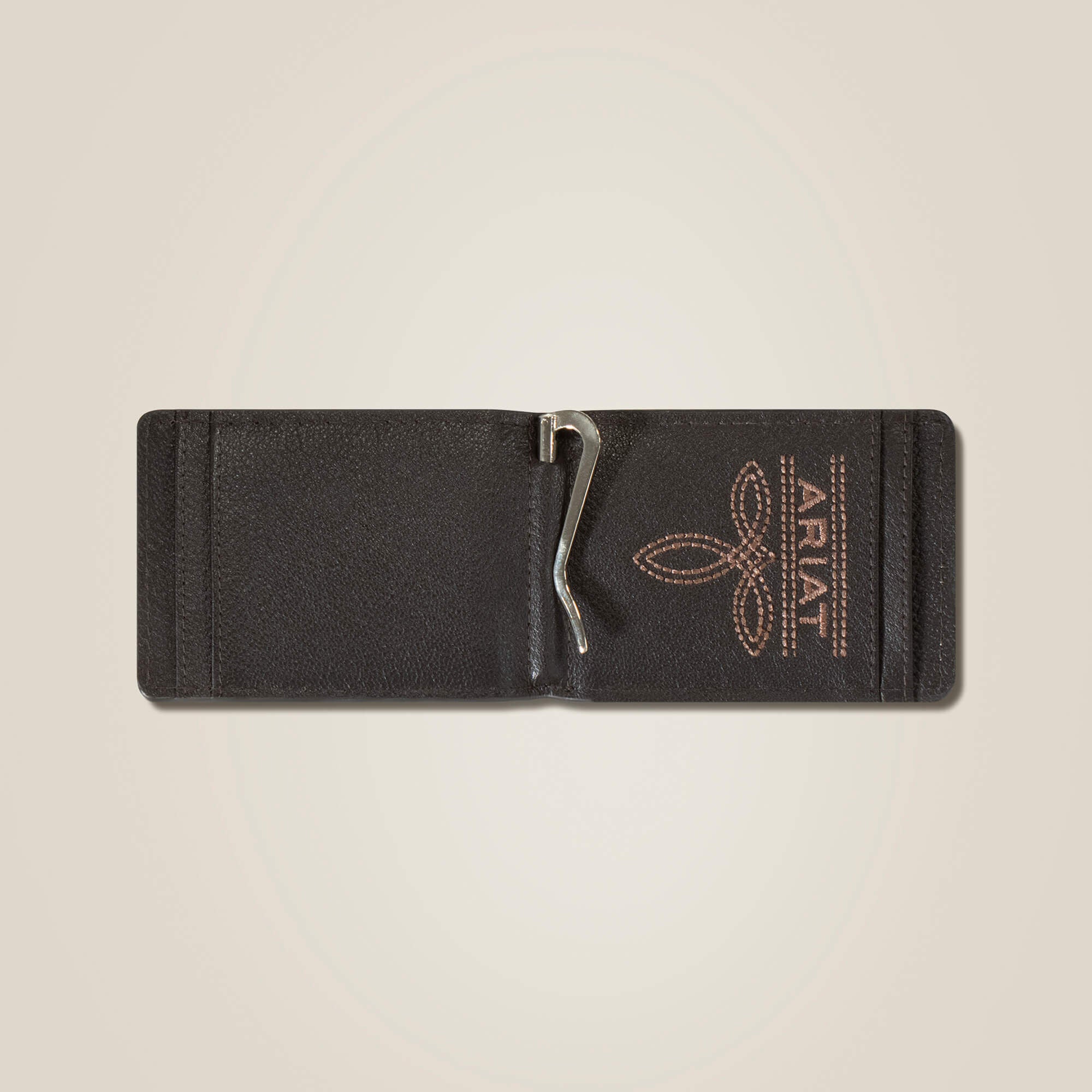 Ariat Flag Shield Clip Wallet Men