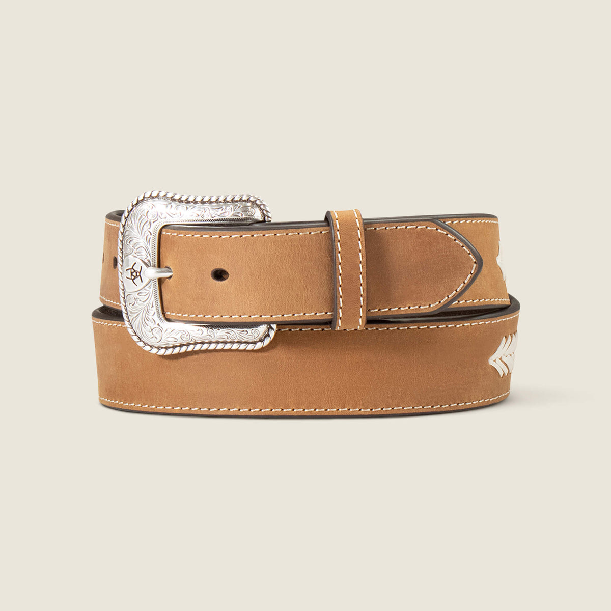 Ariat Stitched w/Conchos Belt Men