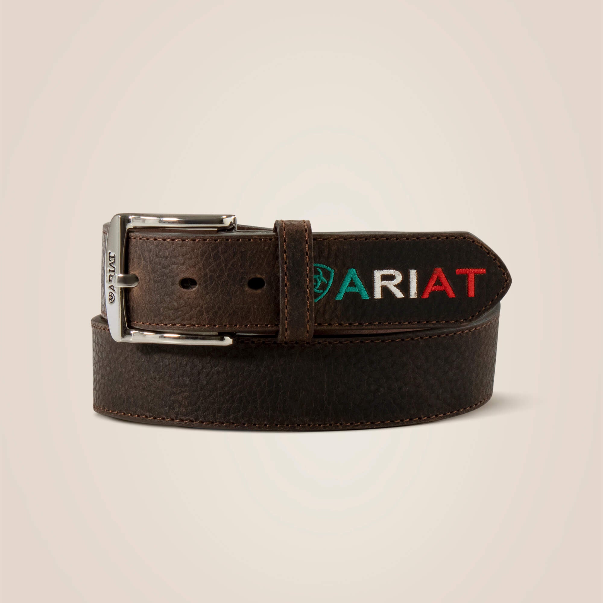 Ariat Mexico embossed logo belt Men