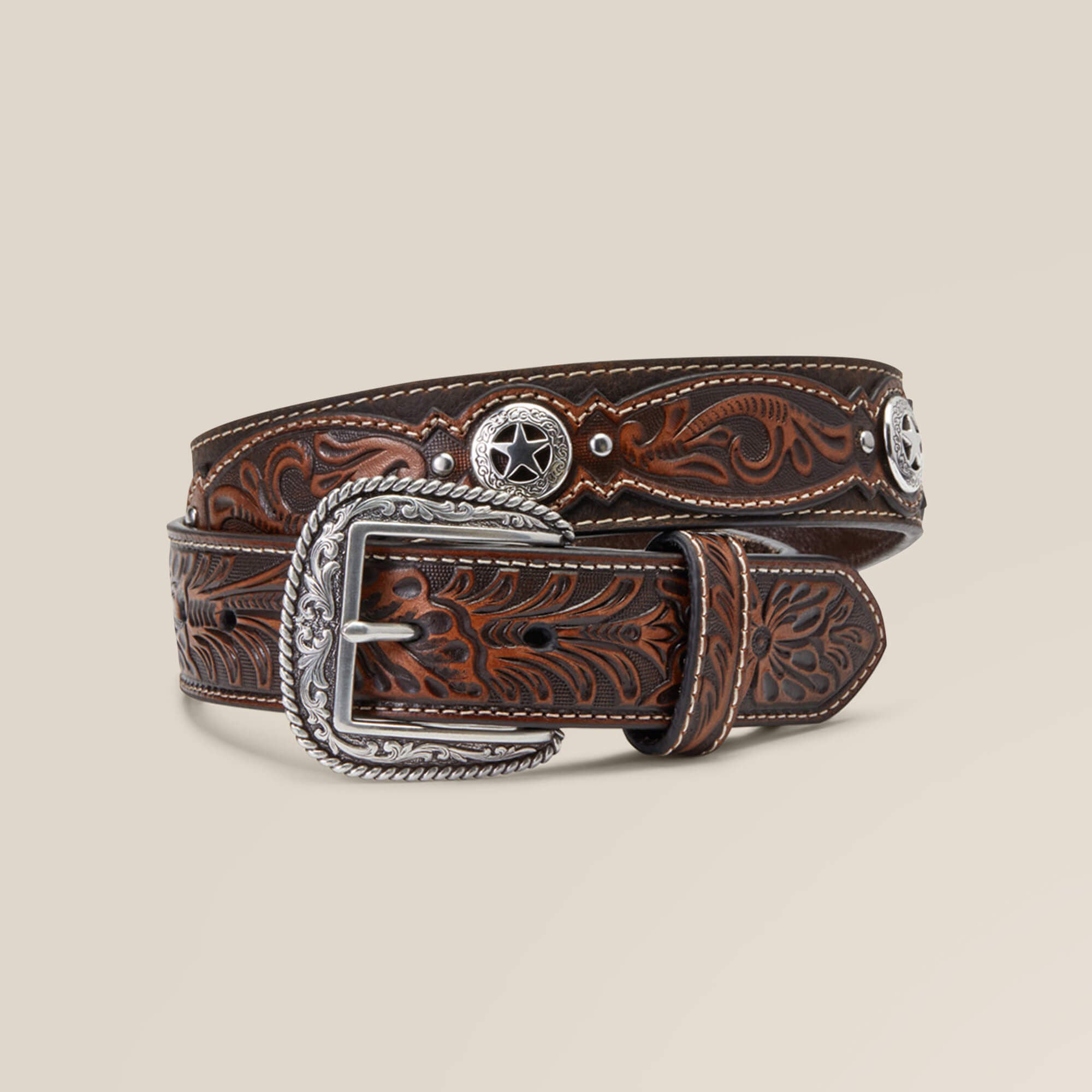 Ariat Western Star Medallion Belt Men