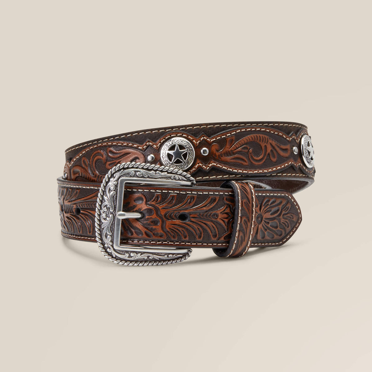 Ariat Western Star Medallion Belt Men