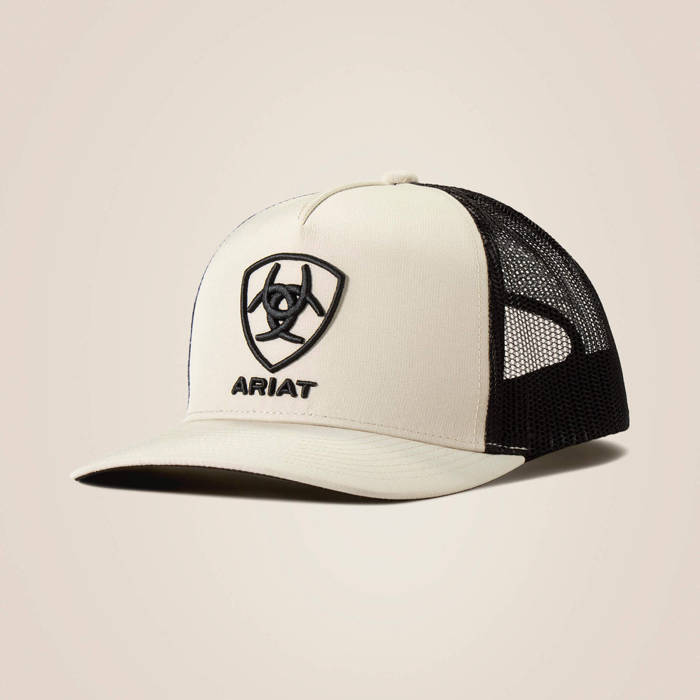 Ariat Black Logo Patch Cap Men