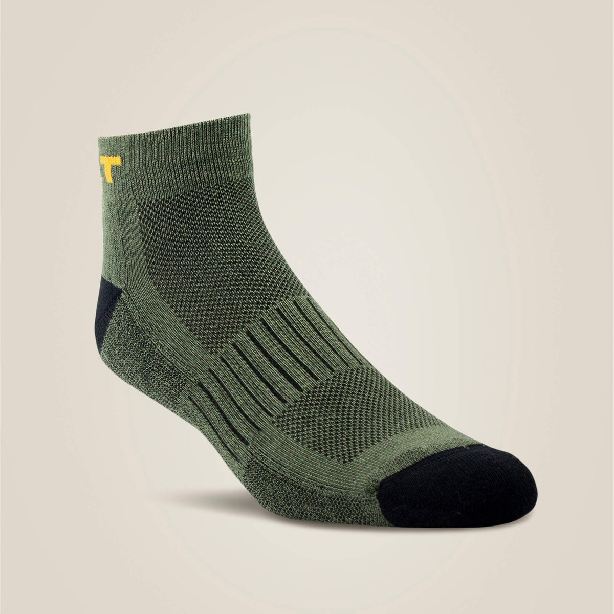 Ariat High Performance Quarter Crew Tek Work Sock 3 Pair Pack Men|Women