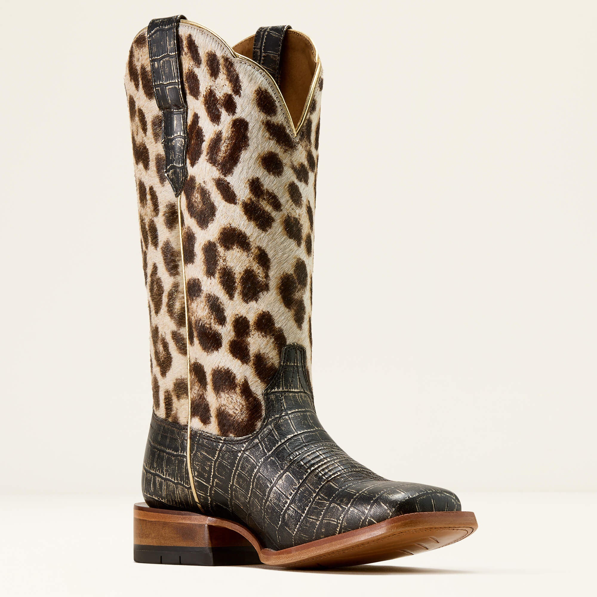 Ariat Frontier Farrah Wide Square Toe Western Boot Women|Trends