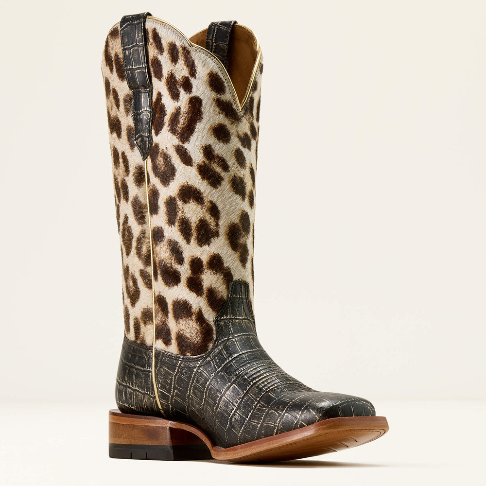 Ariat Frontier Farrah Wide Square Toe Western Boot Women|Trends