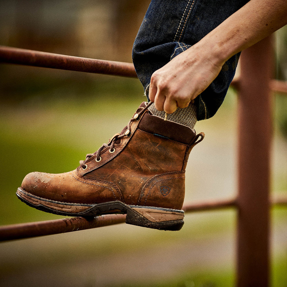 Ariat Anthem Round Toe Lacer Waterproof Boot Women