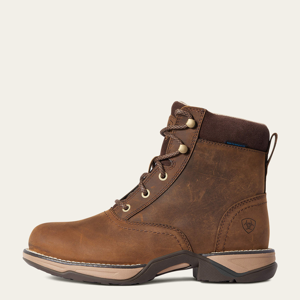 Ariat Anthem Round Toe Lacer Waterproof Boot Women