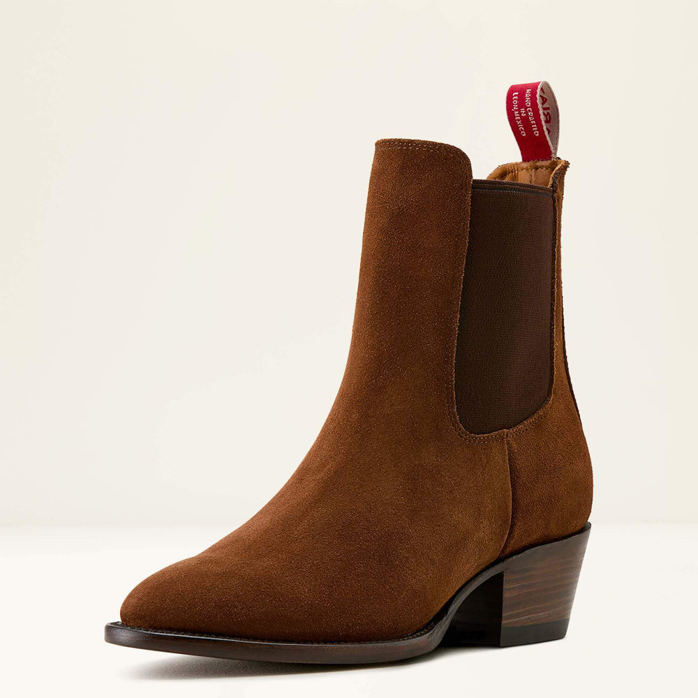 Ariat Bench Made Eleanor Almond Toe Chelsea Boot Women|Trends
