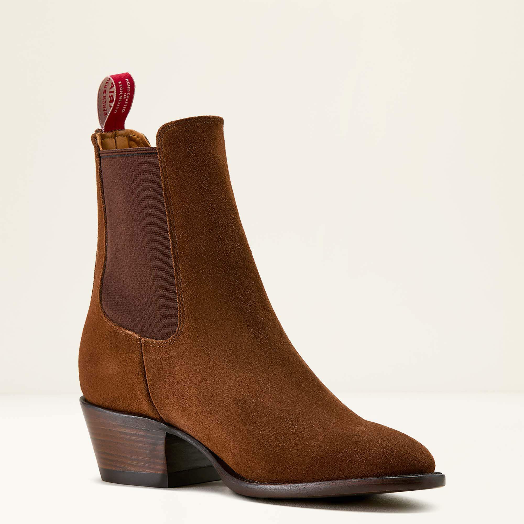 Ariat Bench Made Eleanor Almond Toe Chelsea Boot Women|Trends