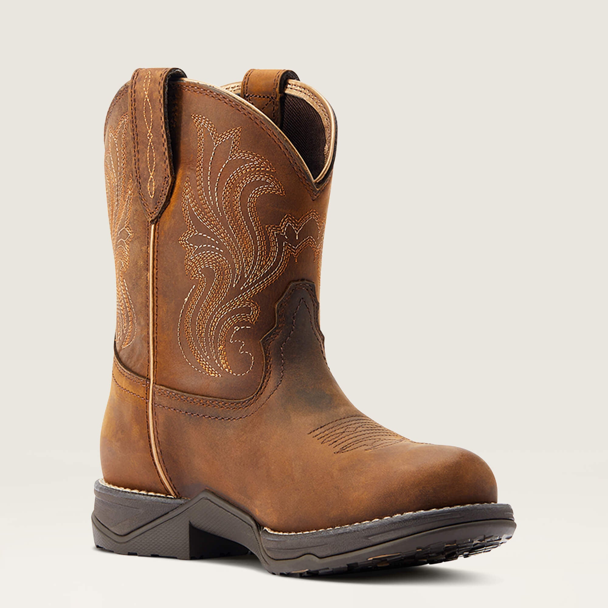 Ariat Anthem Round Toe Shortie Waterproof Western Boot Women