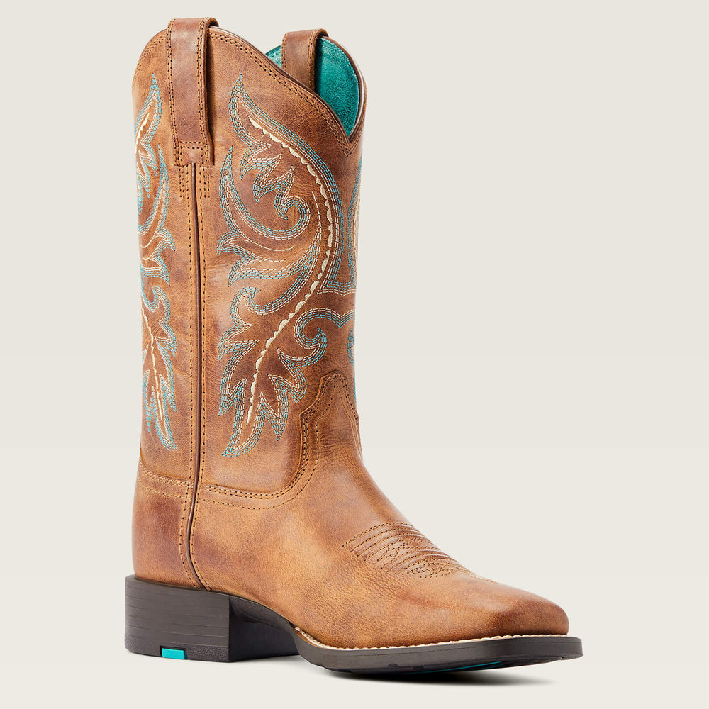 Ariat Round Up Back Zip Western Boot Women