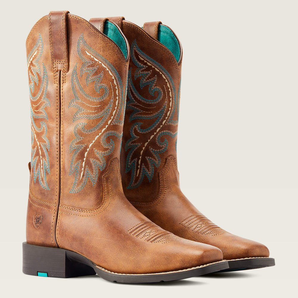 Ariat Round Up Back Zip Western Boot Women