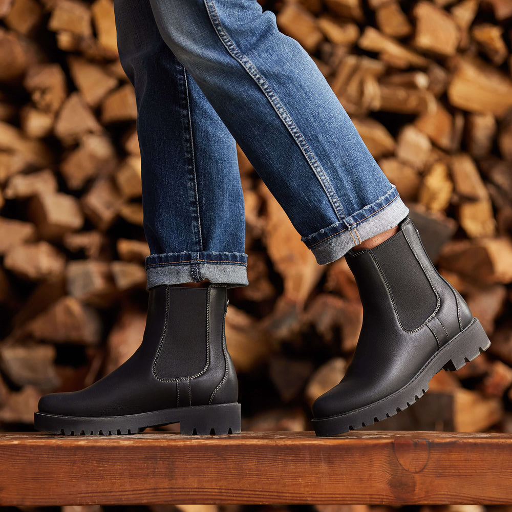 Ariat Wexford Lug Mid Waterproof Chelsea Boot Women