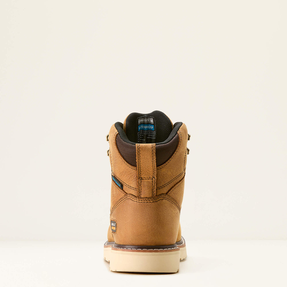 Ariat Rebar Wedge Moc Toe Waterproof Composite Toe Work Boot Women