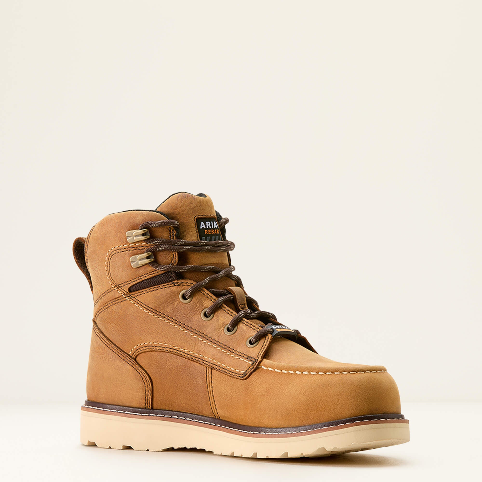 Ariat Rebar Wedge Moc Toe Waterproof Composite Toe Work Boot Women