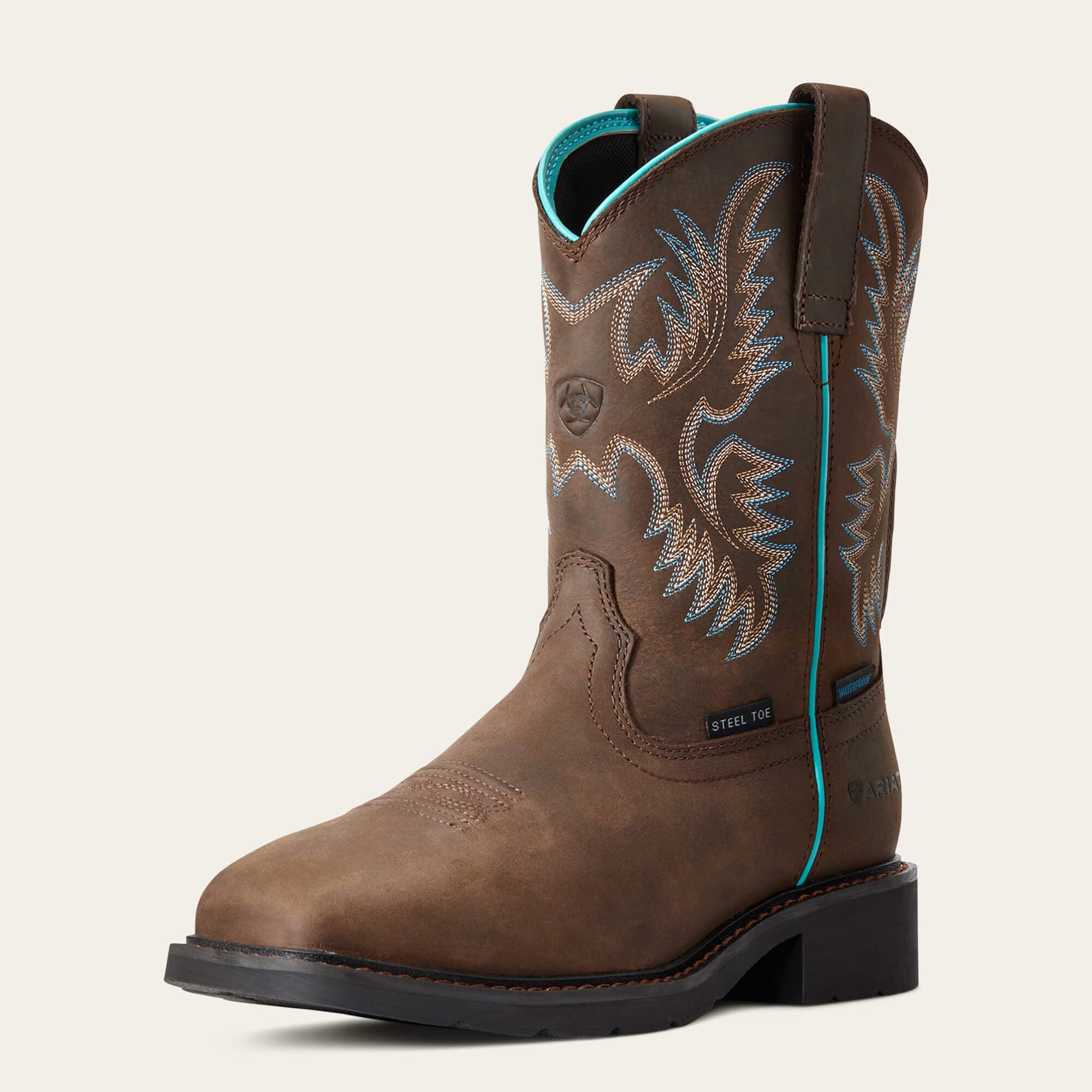 Ariat Krista Waterproof Steel Toe Work Boot Women