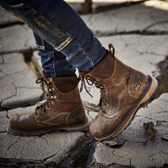 Ariat Riveter 8" CSA Glacier Grip Waterproof 400g Composite Toe Work Boot Women