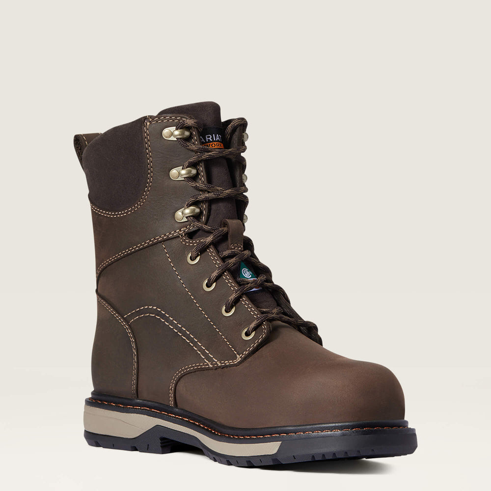 Ariat Riveter 8" CSA Glacier Grip Waterproof 400g Composite Toe Work Boot Women