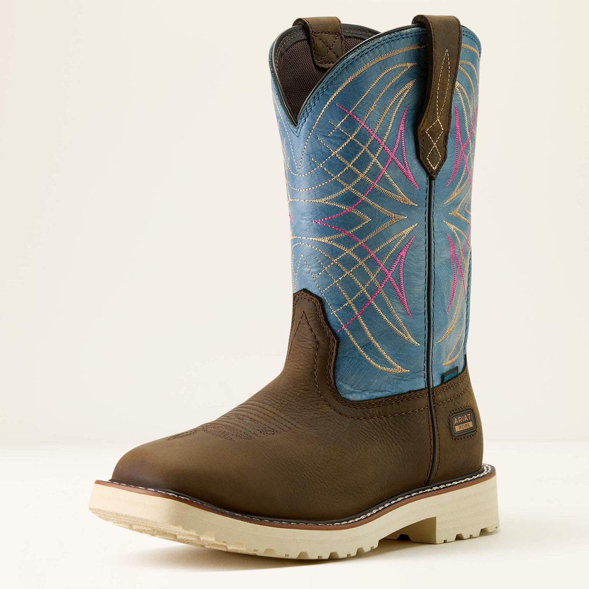 Ariat Activator Waterproof Wide Square Toe Work Boot Women