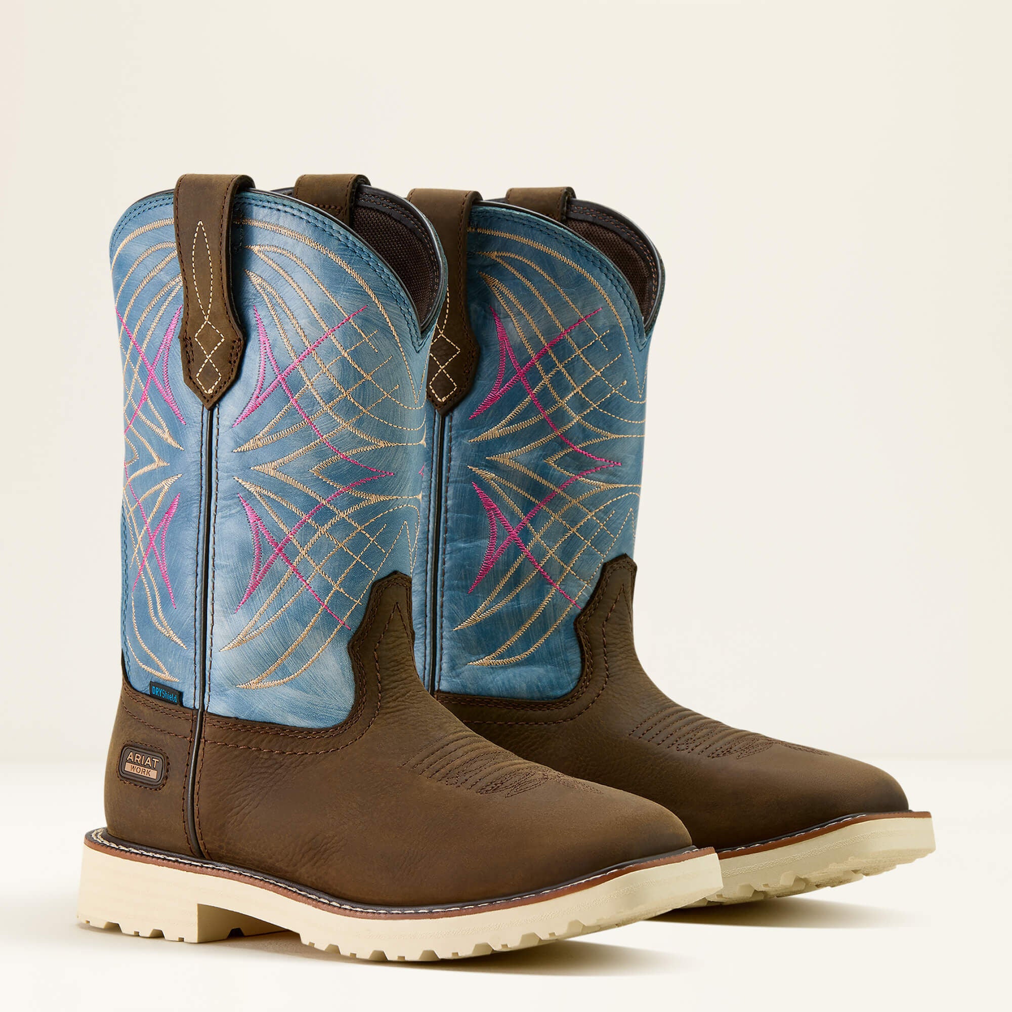 Ariat Activator Waterproof Wide Square Toe Work Boot Women