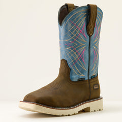 Ariat Activator Waterproof Wide Square Toe Steel Toe Work Boot Women
