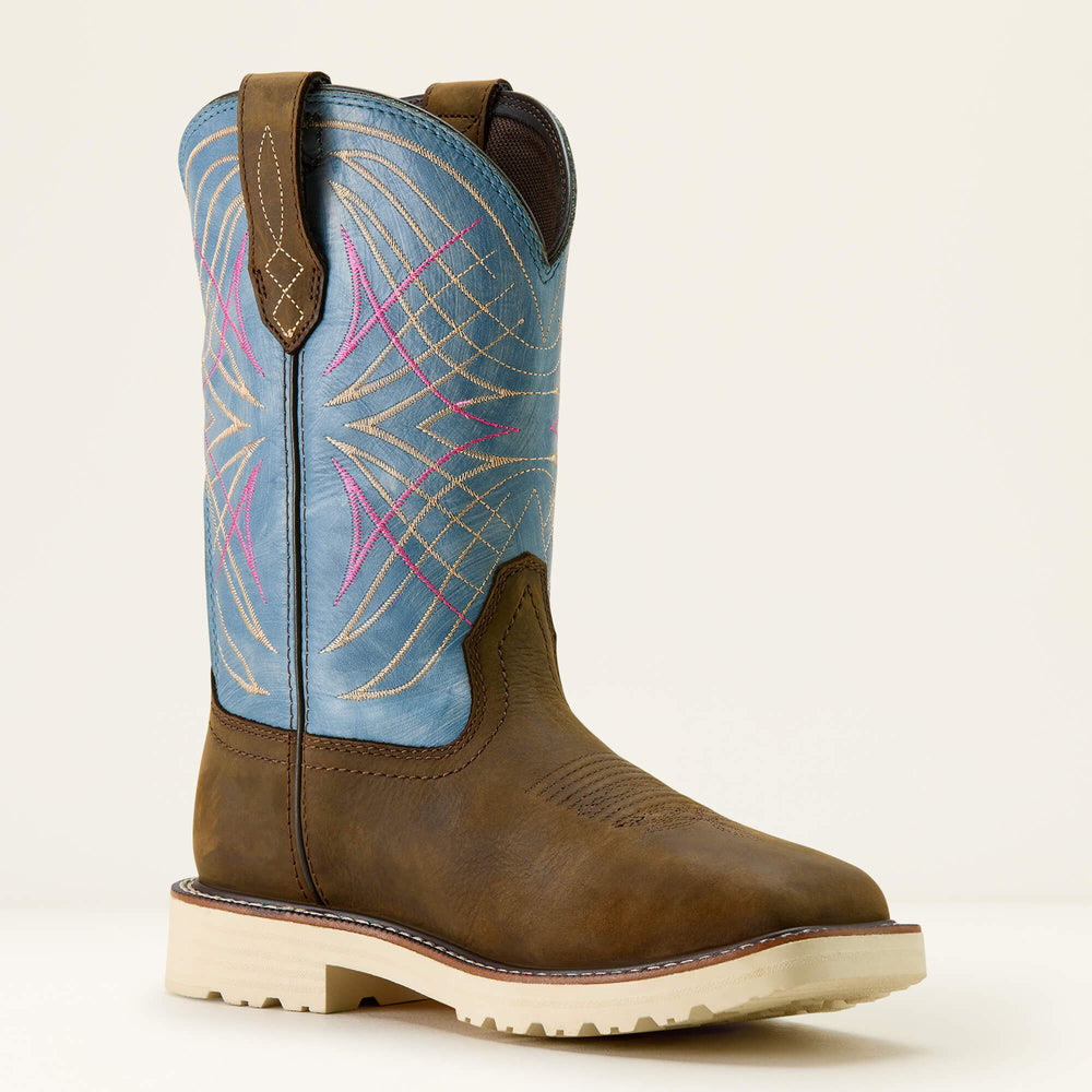 Ariat Activator Waterproof Wide Square Toe Steel Toe Work Boot Women