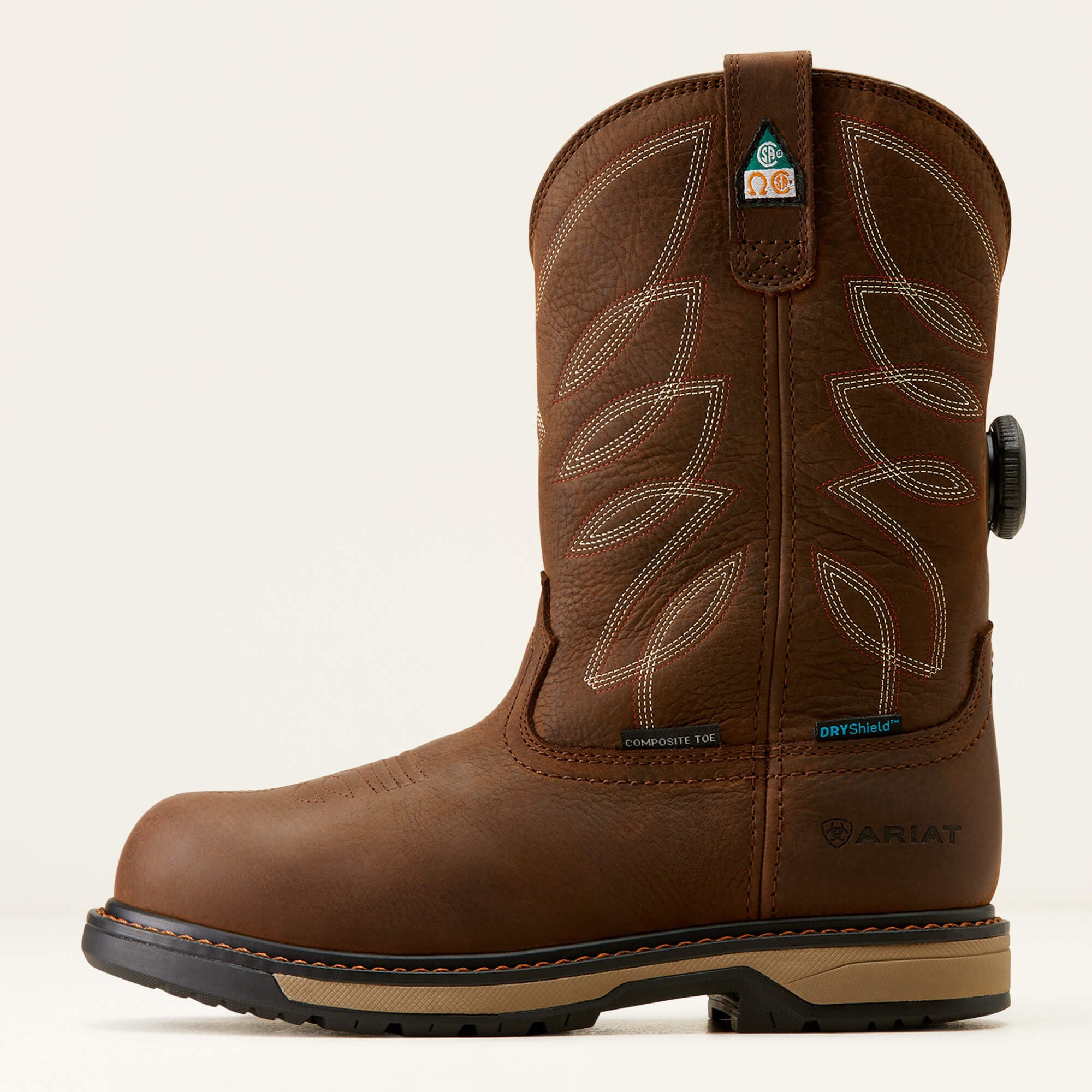 Ariat Riveter Pull-On BOA CSA Waterproof Composite Toe Work Boot Women