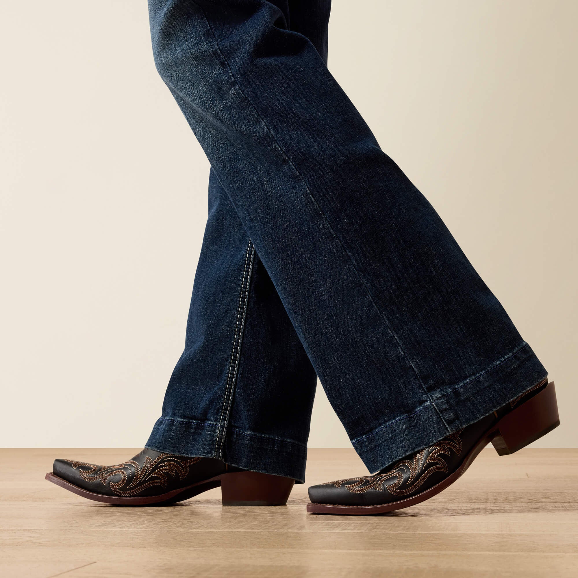 Ariat Trouser Perfect Rise Aisha Wide Leg Jean Women|Trends
