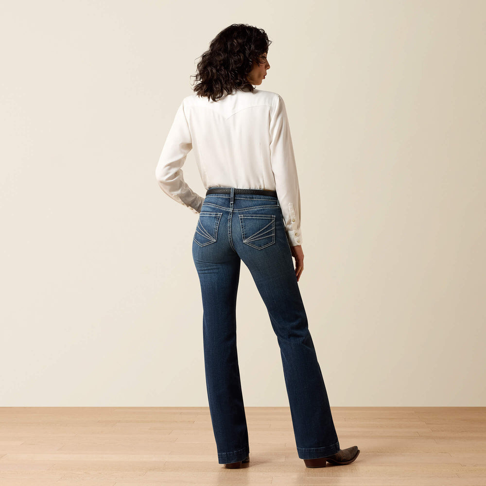 Ariat Trouser Perfect Rise Aisha Wide Leg Jean Women|Trends