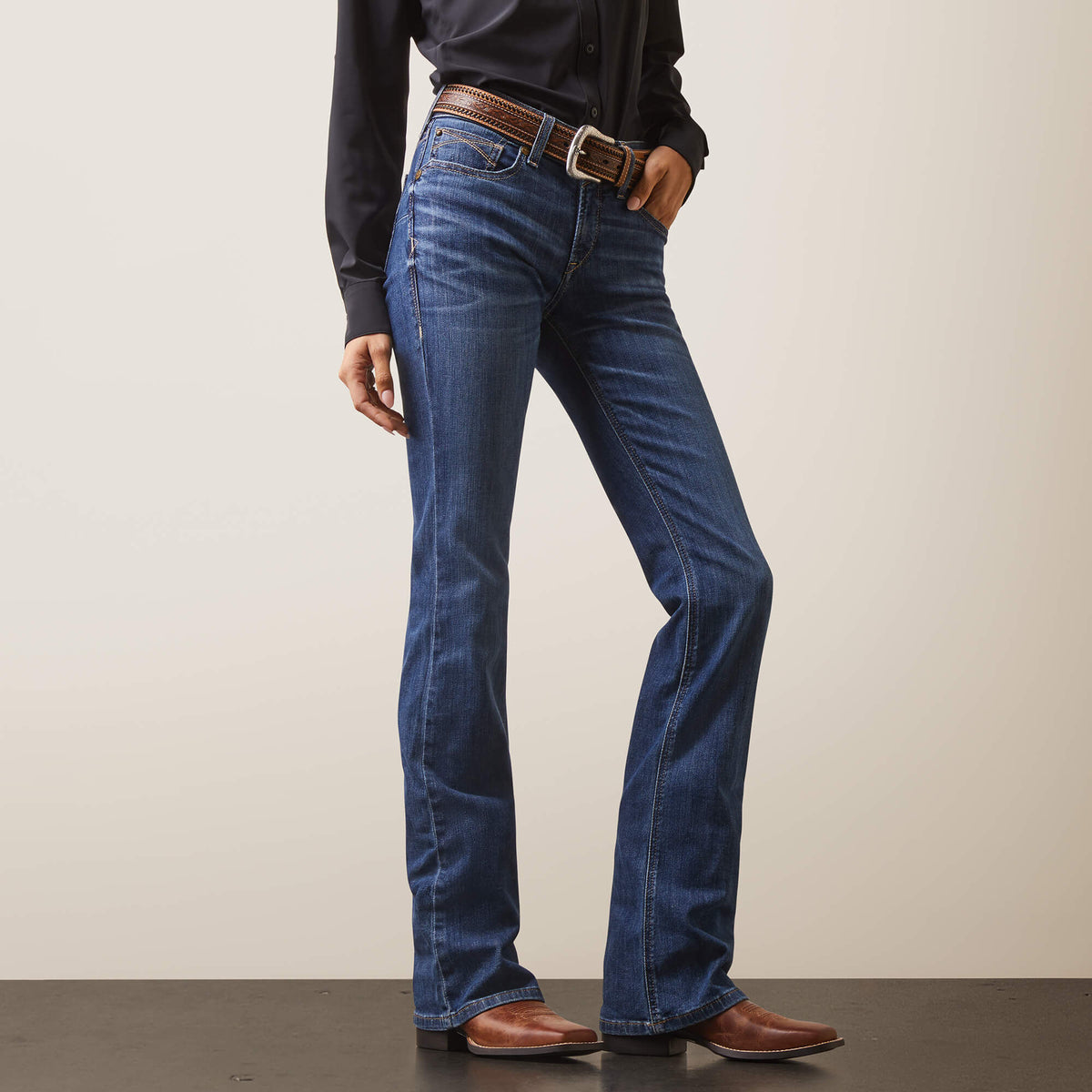 Ariat R.E.A.L. Perfect Rise Leila Boot Cut Jean Women|Trends